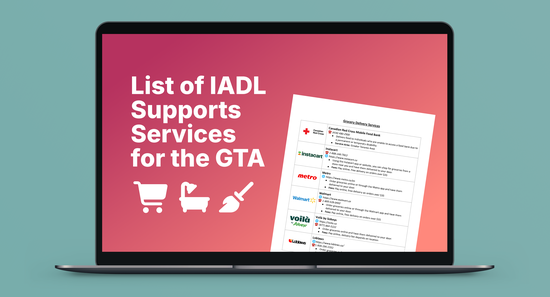 Community IADL Resources for the GTA